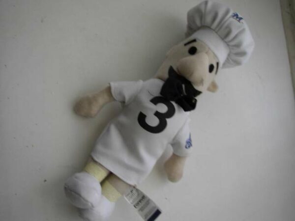 Collectible M Brewers- Chef #3 10-inch Fabric Doll