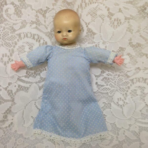 Antique, Armand Marseille German 8in Composition Bye Lo Doll (Dream Baby 341)