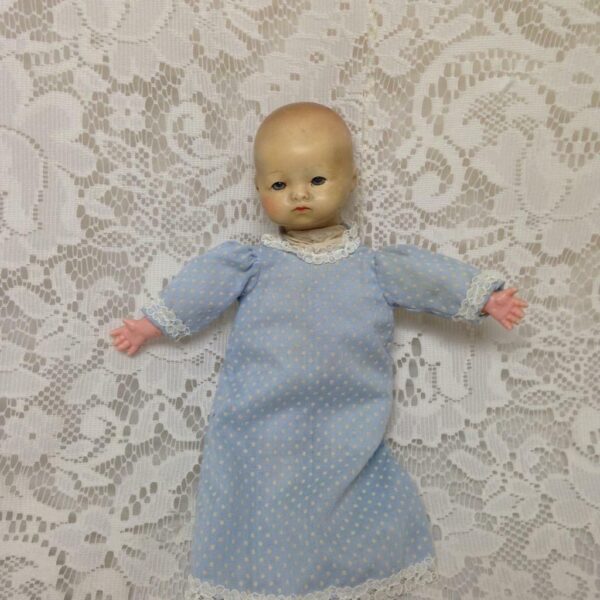 Antique, Armand Marseille German 8in Composition Bye Lo Doll (Dream Baby 341)