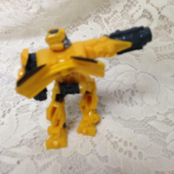 Small Bumble Bee Robot Transformer 4in x 4 x 2in