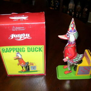 Wind-up Rapping Duck JMT 56 Collector Series in Original Box