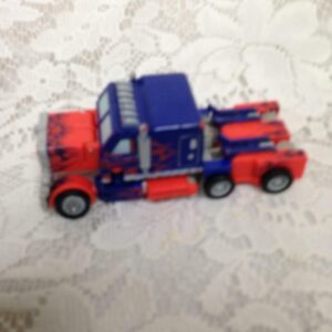 Transformers Octomus Prime, Orange and Black Truck 4in x 2in x 1.5in