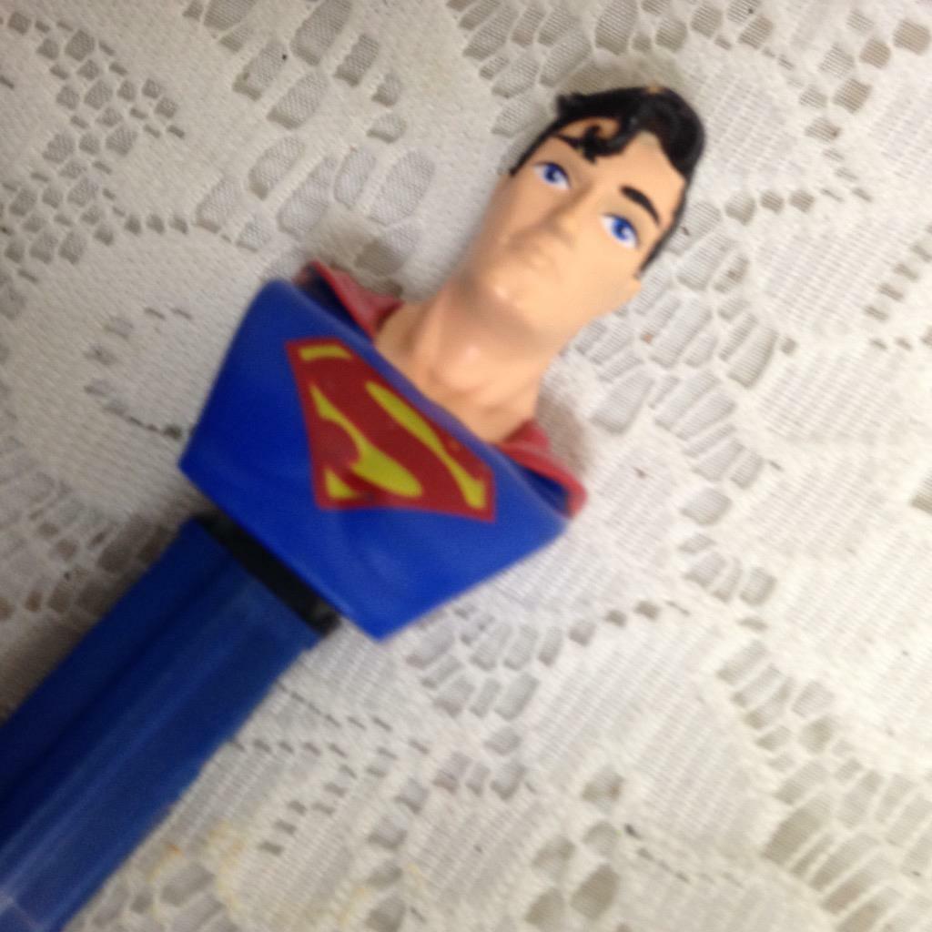 Collectible Pez Superman 5in Figure