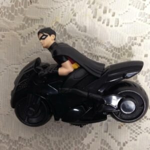 2011 DC Comics Robin in Motorcycle 3.5in x 4.5in x 1.5in