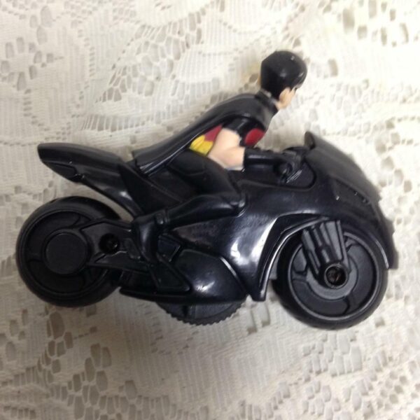 2011 DC Comics Robin in Motorcycle 3.5in x 4.5in x 1.5in