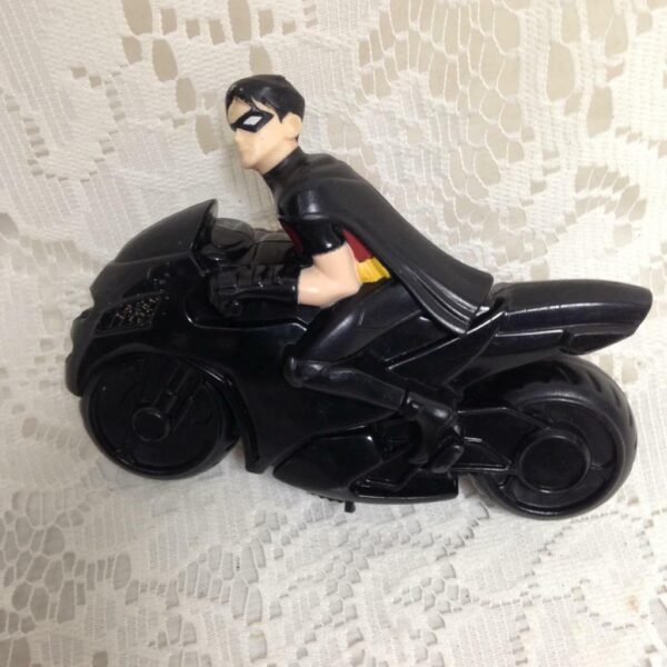 2011 DC Comics Robin in Motorcycle 3.5in x 4.5in x 1.5in