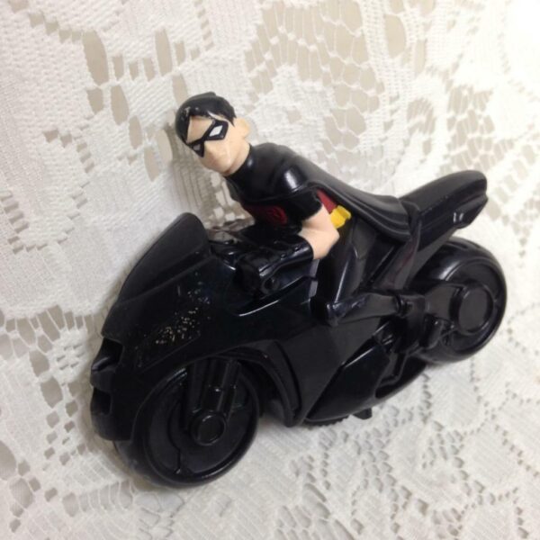 2011 DC Comics Robin in Motorcycle 3.5in x 4.5in x 1.5in