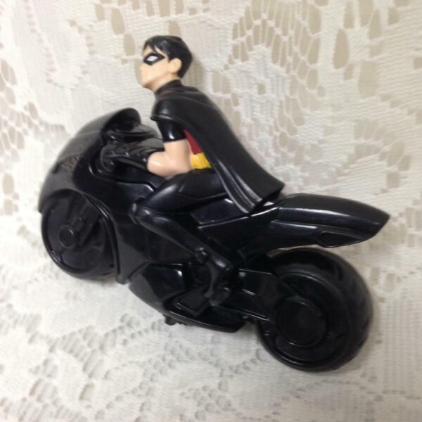 2011 DC Comics Robin in Motorcycle 3.5in x 4.5in x 1.5in