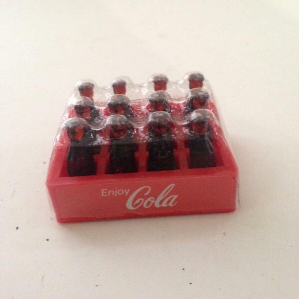 Vintage Doll House Miniatures, Case of Coca Cola 1in -2in