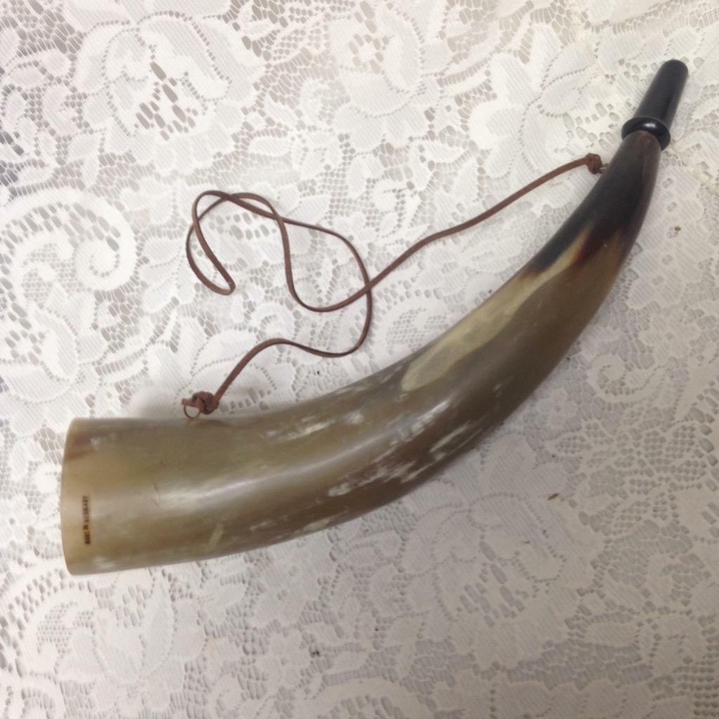 Germany, Ram’s Horn – Trumpet-Shofar 13.5in x3in