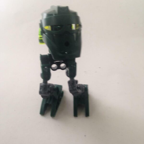 Vintage, Rare, Lego, Bionicle - Green and Gray 4in x 2in x 3in