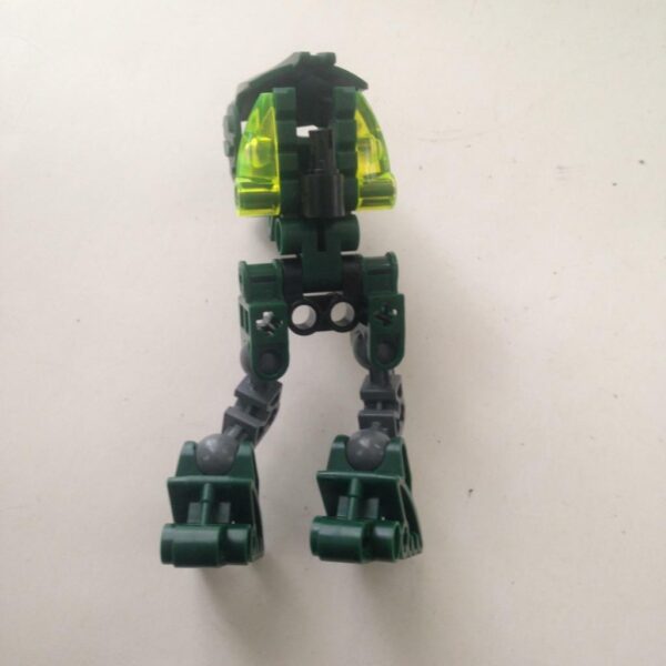 Vintage, Rare, Lego, Bionicle - Green and Gray 4in x 2in x 3in