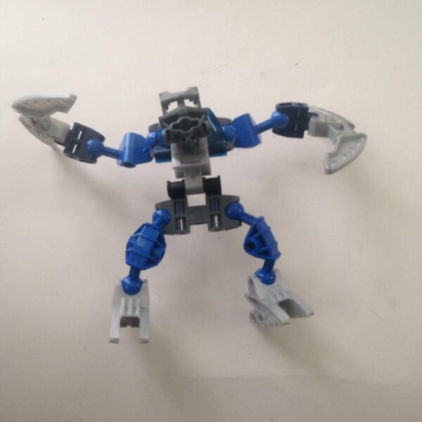 Vintage, Rare, Lego, Bionicle - Blue and Gray 6in x 5in x 4in