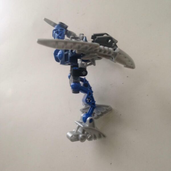 Vintage, Rare, Lego, Bionicle - Blue and Gray 6in x 5in x 4in