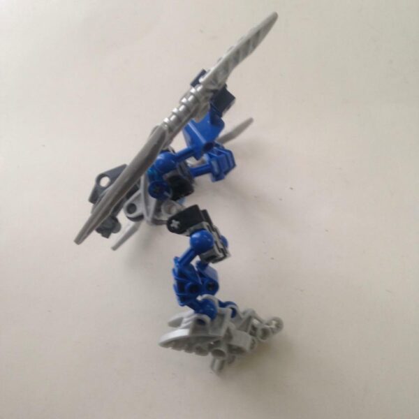 Vintage, Rare, Lego, Bionicle - Blue and Gray 6in x 5in x 4in