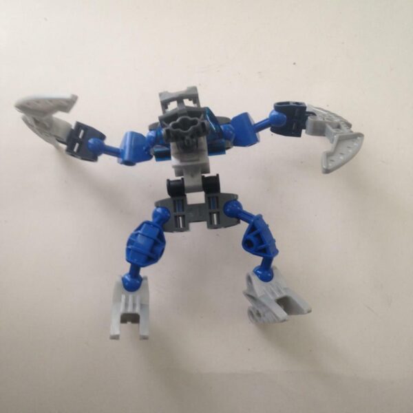 Vintage, Rare, Lego, Bionicle - Blue and Gray 6in x 5in x 4in