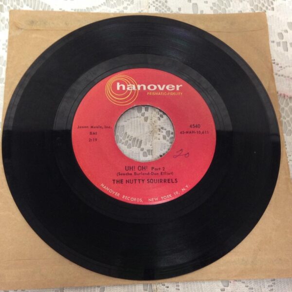 The Nutty Squirrels, 45 Rpm Hanover Records