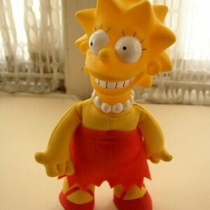 Vintage, 8" Lisa Simpson Vinyl-Fabric Doll