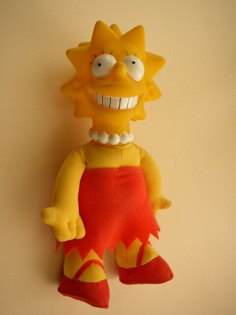 Vintage, 8″ Lisa Simpson Vinyl-Fabric Doll