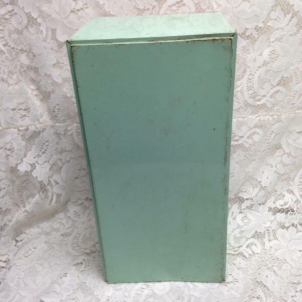 Vintage Nasau Tin Childs Toy Refrigerator 15in x 7.5in x 6.5in