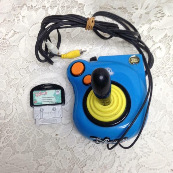 Jakks Pacific 2005 Disney Blue Plug & Play TV Video Game: 2 Games in 1 Cartridge