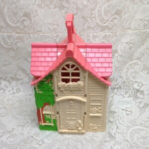 Fisher Price-2000 Mattel Inc Carry On Country Doll House 10in x 7.5in x 7in