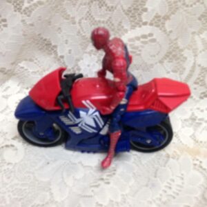 Marvel The Amazing Spiderman with Bike 5in x 6in (B)