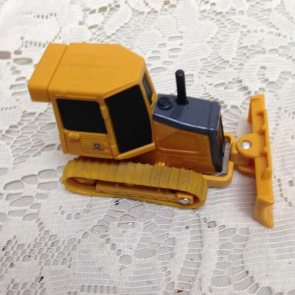 2pc, Yellow John Deere and Tonka Construction Equipment Set 6in and 3in L