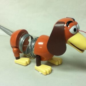 Vintage, Colorful, Toy Story Slinky Dog 14inL x 4.5inW x 7.5inH