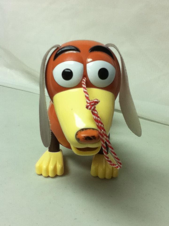 Vintage, Colorful, Toy Story Slinky Dog 14inL x 4.5inW x 7.5inH