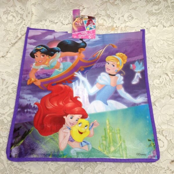 3-pc Disney Princesses, Minnie the Mouse, Mickey RoadsteToy Bags 13in x 13in