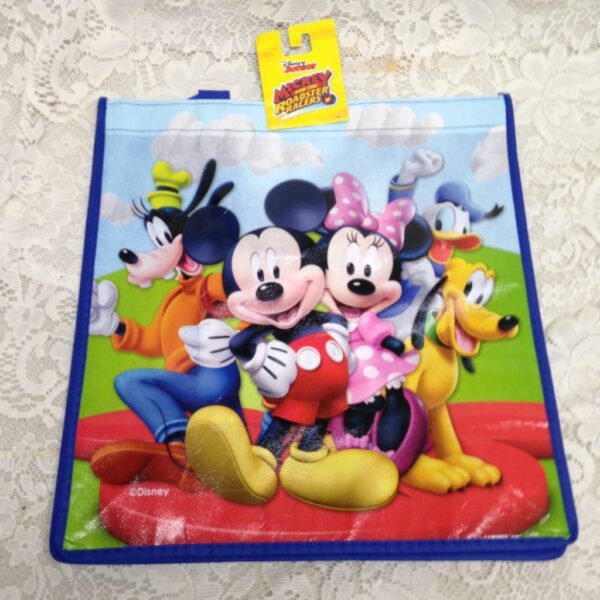 3-pc Disney Princesses, Minnie the Mouse, Mickey RoadsteToy Bags 13in x 13in