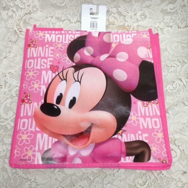 3-pc Disney Princesses, Minnie the Mouse, Mickey RoadsteToy Bags 13in x 13in