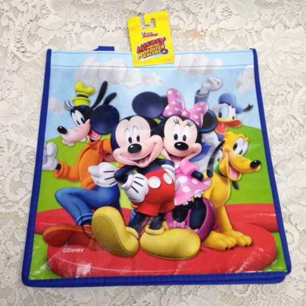 3-pc Disney Princesses, Minnie the Mouse, Mickey RoadsteToy Bags 13in x 13in