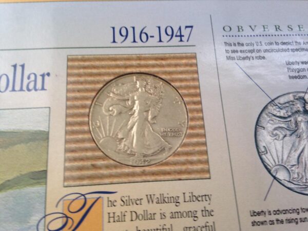 Genuine United States Mint - 1916-1947 Silver Walking Liberty Half Dollar