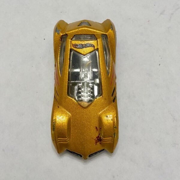 Vintage Hotwheels-Mattel Inc. 2002 Gold Sinistra