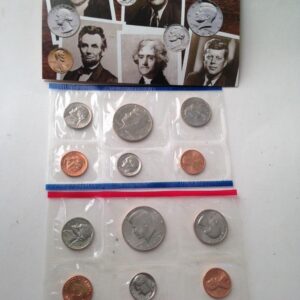 1985-P/D US Mint Uncirculated Coin Set -12pc Coin Set FV $1.82