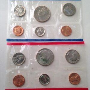 1978-P/D US Mint Uncirculated Coin Set -12pc Coin Set FV $3.82