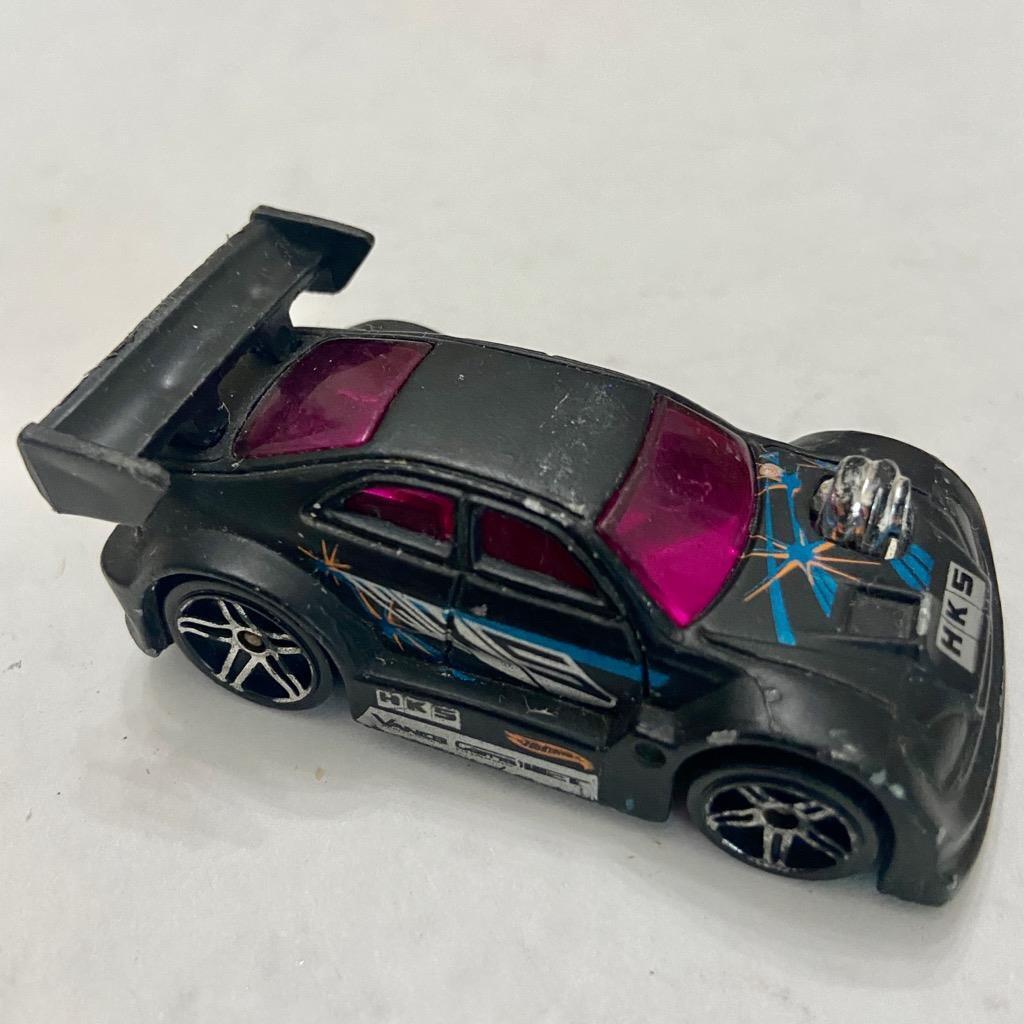 Vintage Hotwheels-Mattel Inc. 2002 Hks Black Altezza