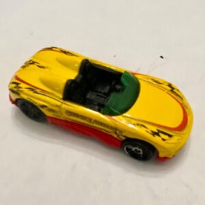 Vintage Hotwheels-Mattel Inc. 2000 Yellow Mx48 Turbo