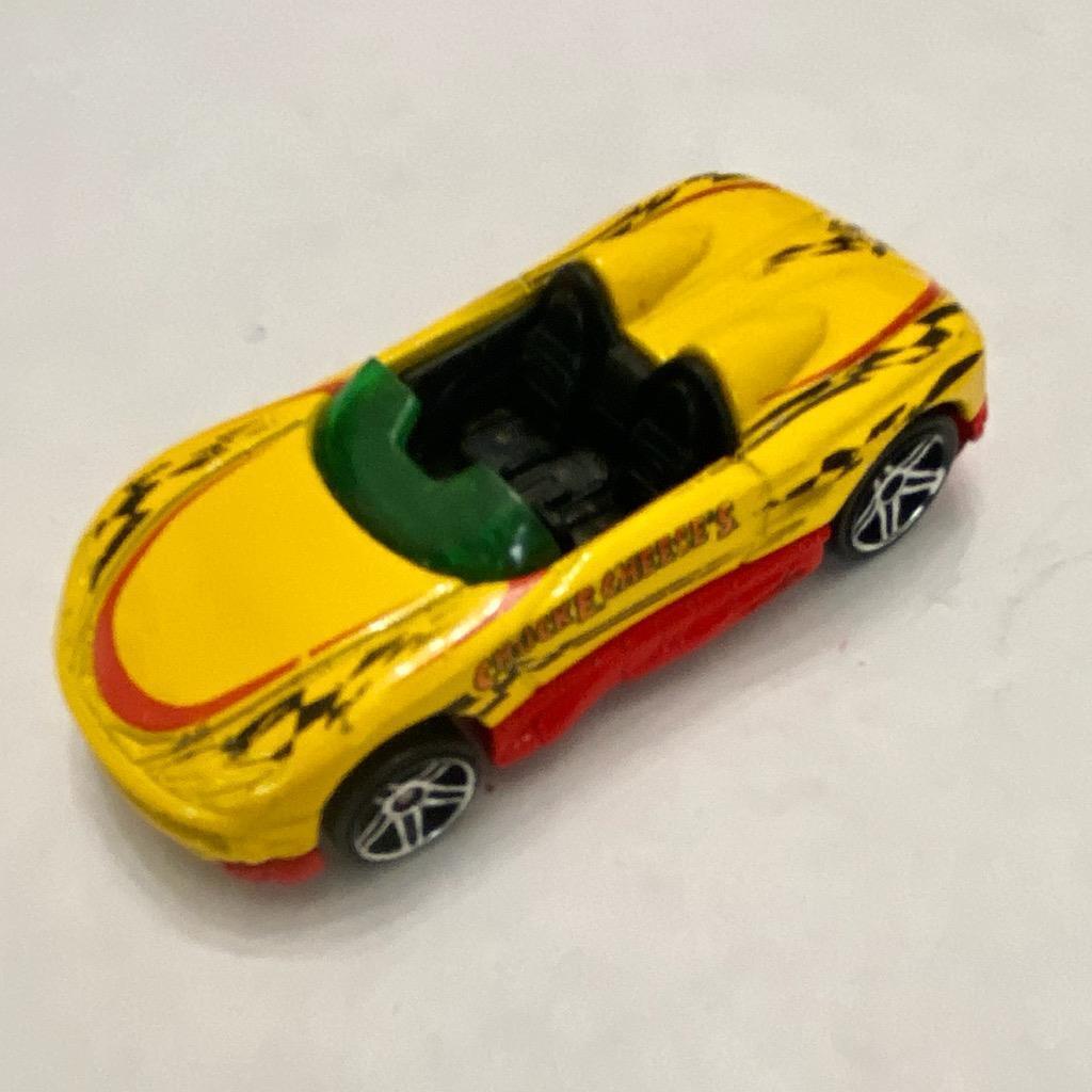 Vintage Hotwheels-Mattel Inc. 2000 Yellow Mx48 Turbo