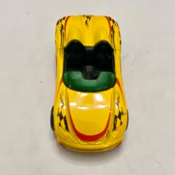 Vintage Hotwheels-Mattel Inc. 2000 Yellow Mx48 Turbo