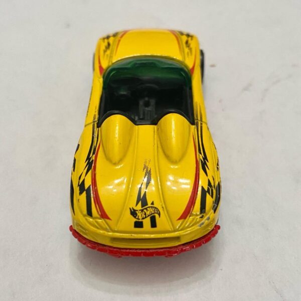 Vintage Hotwheels-Mattel Inc. 2000 Yellow Mx48 Turbo