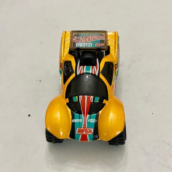 Vintage Hotwheels-Mattel Inc. 2002 Yellow Dakar