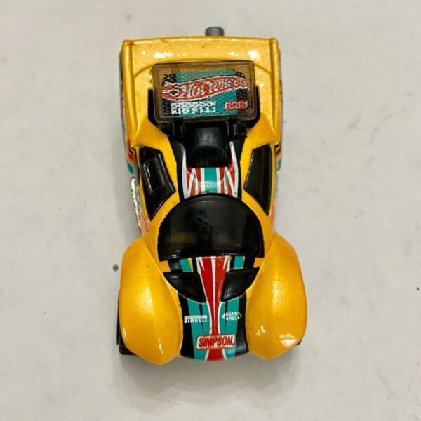 Vintage Hotwheels-Mattel Inc. 2002 Yellow Dakar