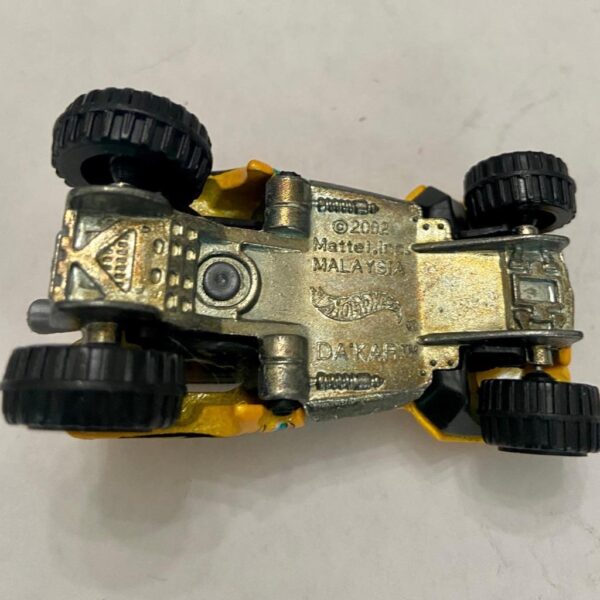 Vintage Hotwheels-Mattel Inc. 2002 Yellow Dakar