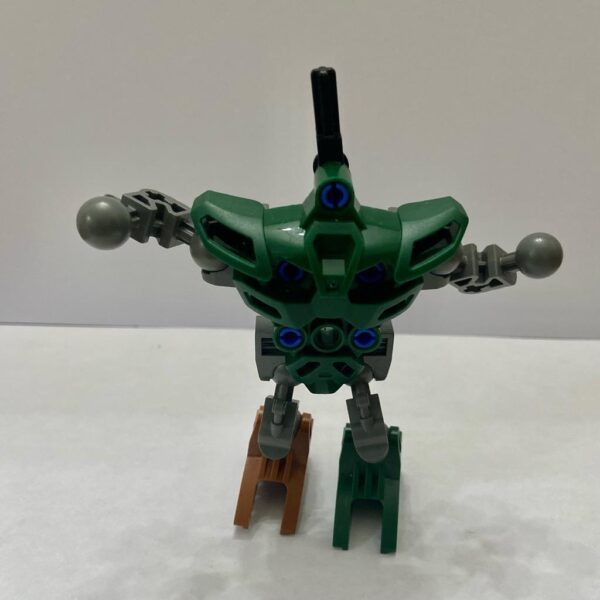 Vintage, Rare, Lego, Bionicle -Green, Gray and Brown 4in x 4in x 2in