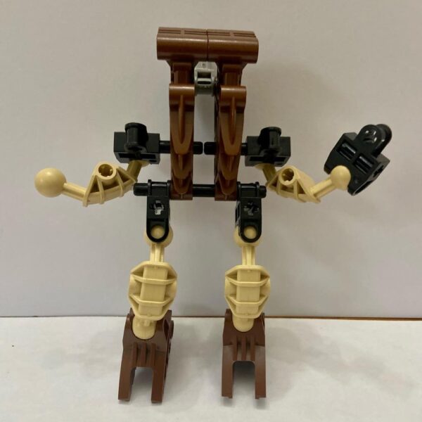 Vintage, Rare, Lego, Bionicle -Brown, Beige and Black 6in x6in x 2in