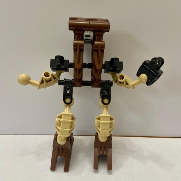 Vintage, Rare, Lego, Bionicle -Brown, Beige and Black 6in x6in x 2in