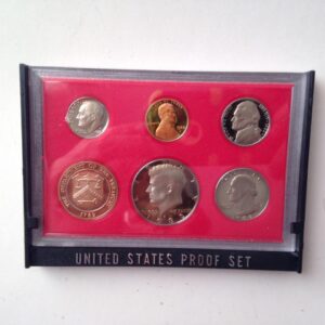 1982S United States Proof Set -6pc Coin Set FV $0.91